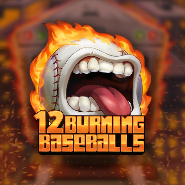 12 Burning Baseballs free social game — fire baseball reels at ReelBox
